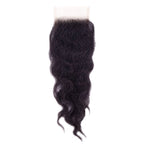 Raw Indian Curly 4x4 Transparent Closure
