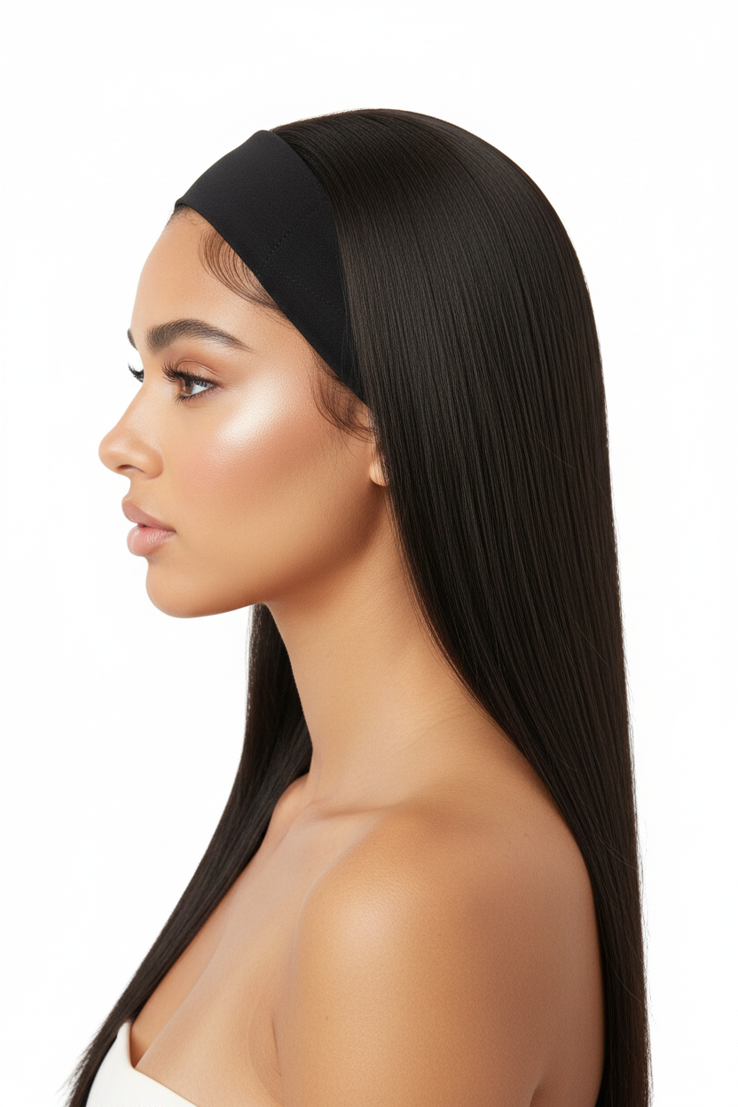 Straight Headband Wig